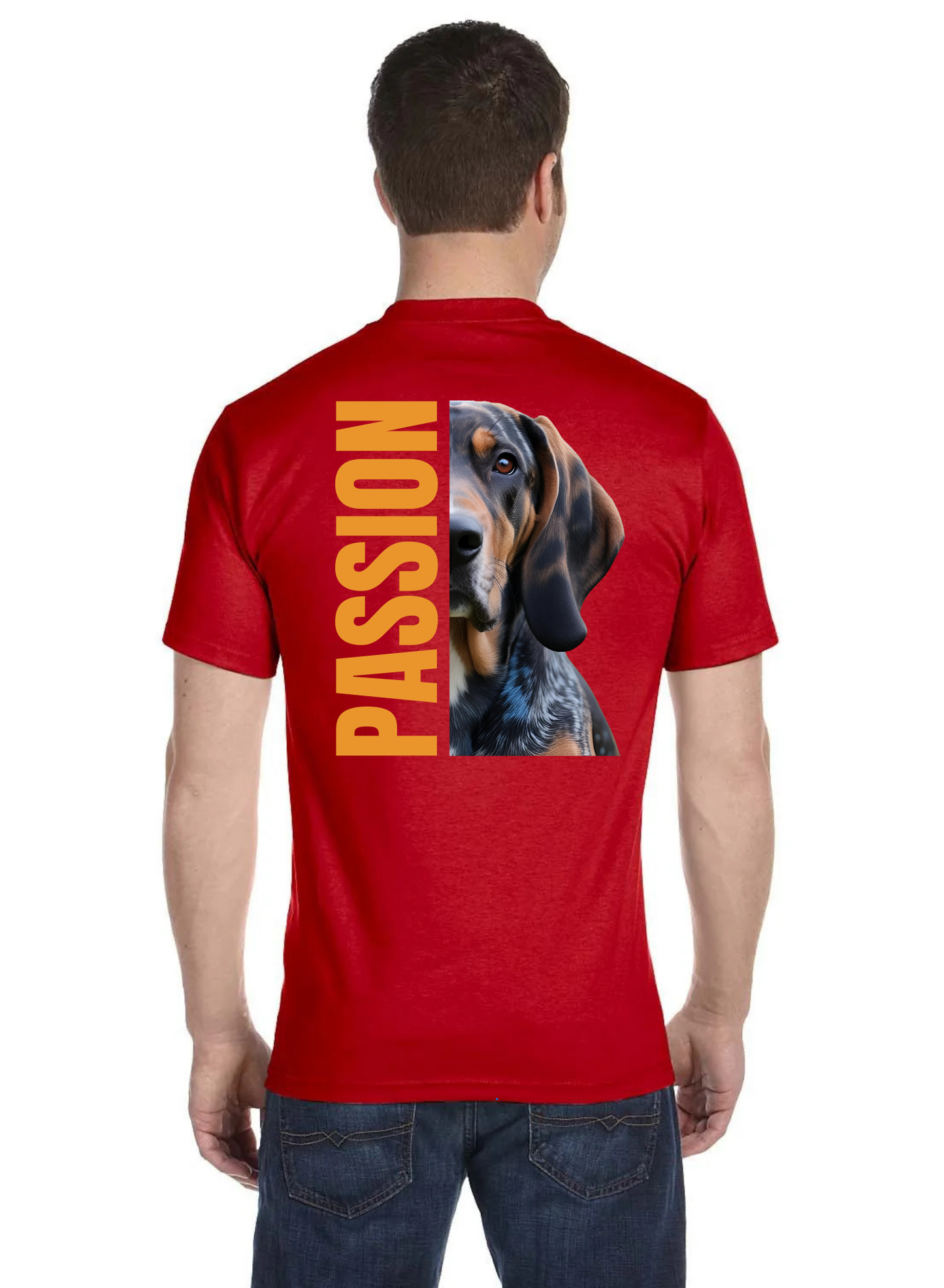 Passion Bluetick tshirt