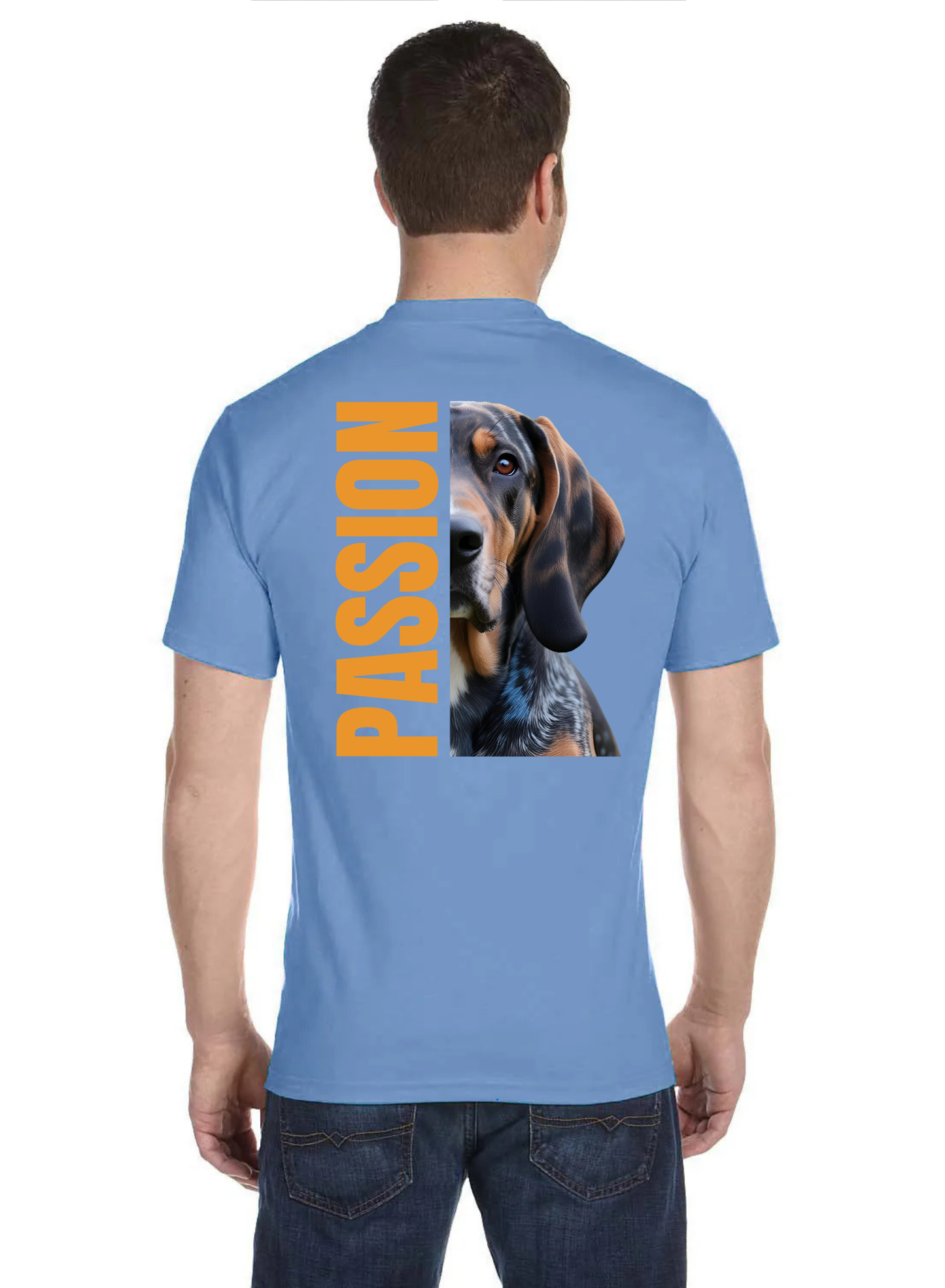 Passion Bluetick tshirt