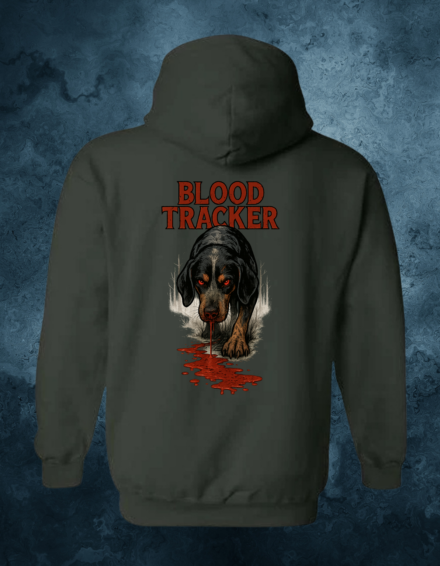 Blood Tracker Hoodie - Bluetick