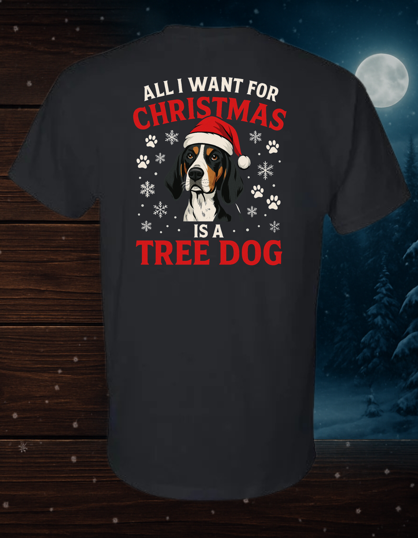 Its a hounded Christmas  🌲🦝
